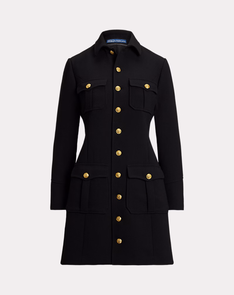 Buttoned Wool Jacket