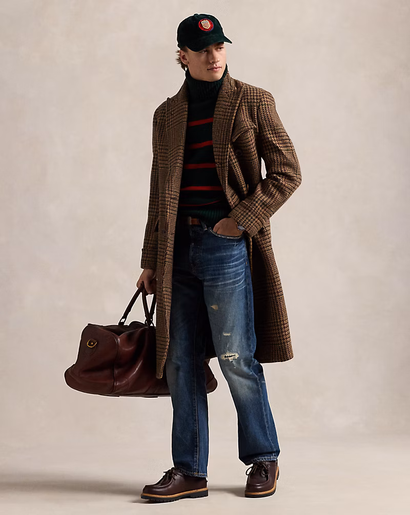 The Glen Plaid Polo Coat