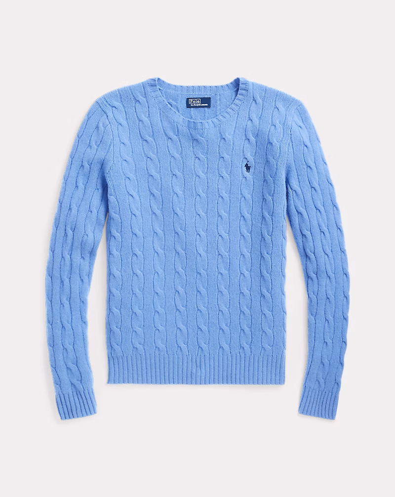 Cable-Knit Wool-Cashmere Sweater