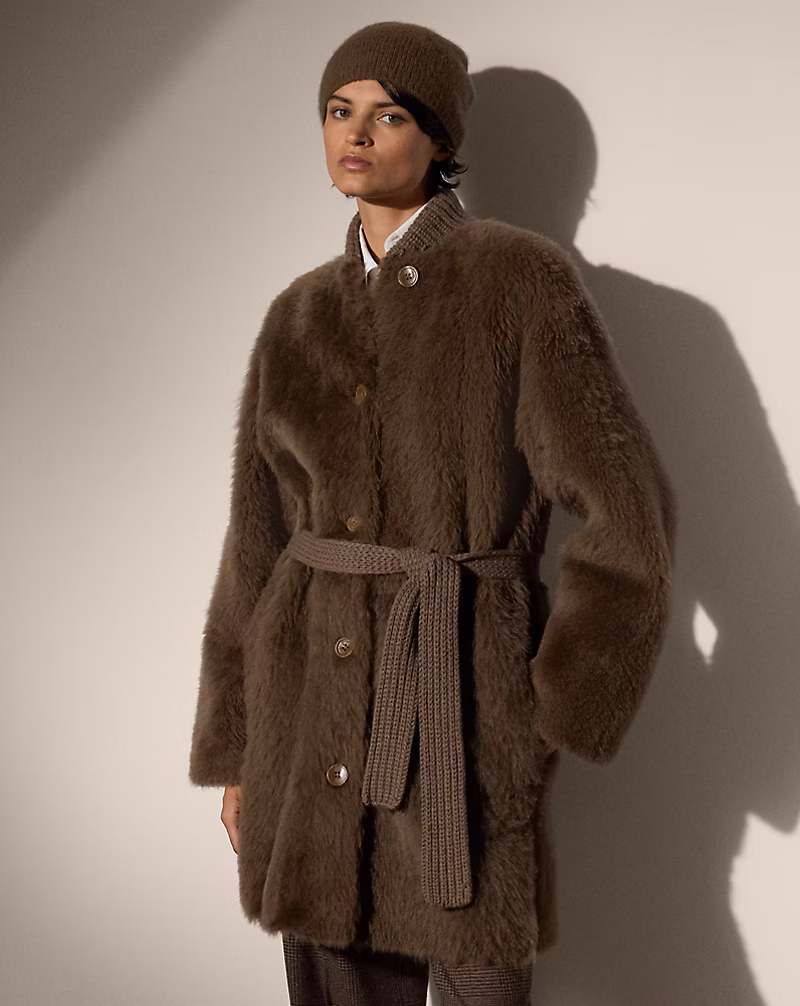 Caelan Merino Shearling Coat
