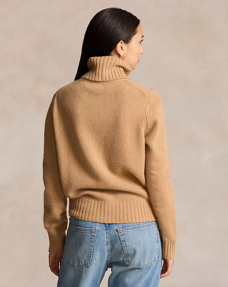 Wool Turtleneck Sweater