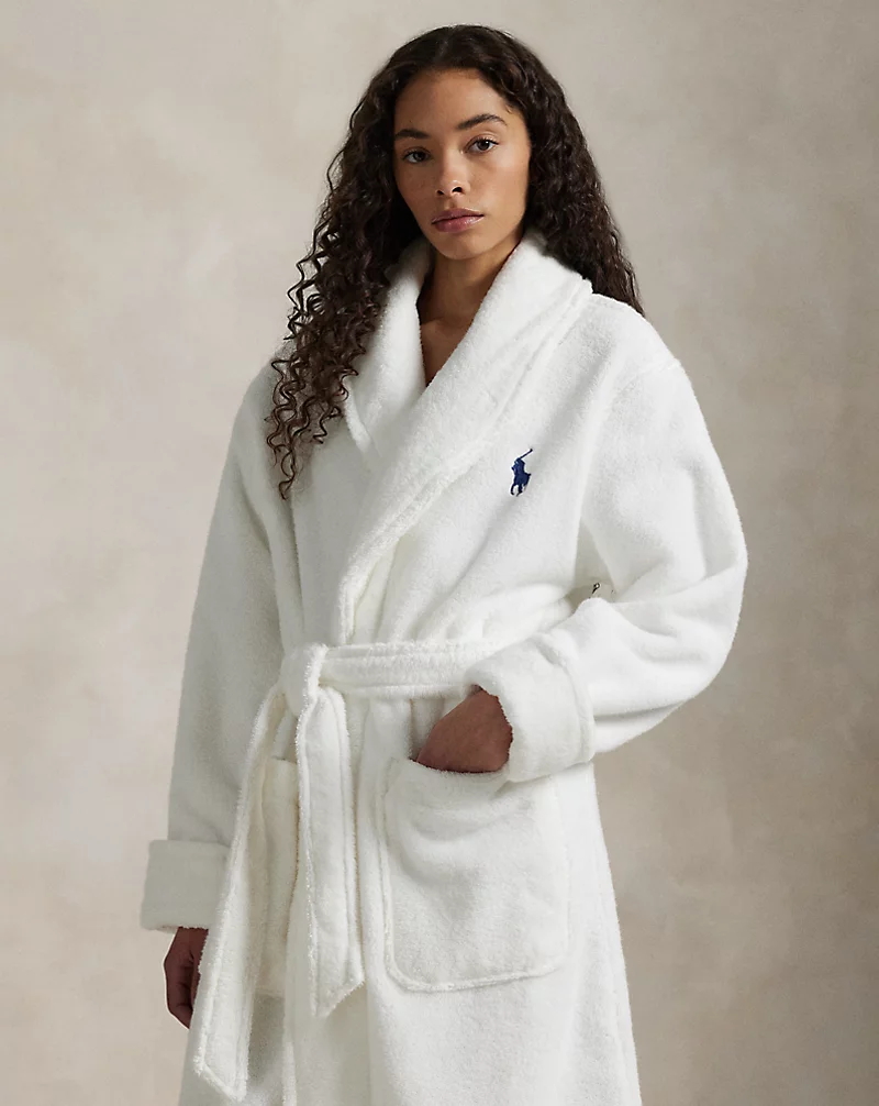 Polo Bear Cotton Terry Robe