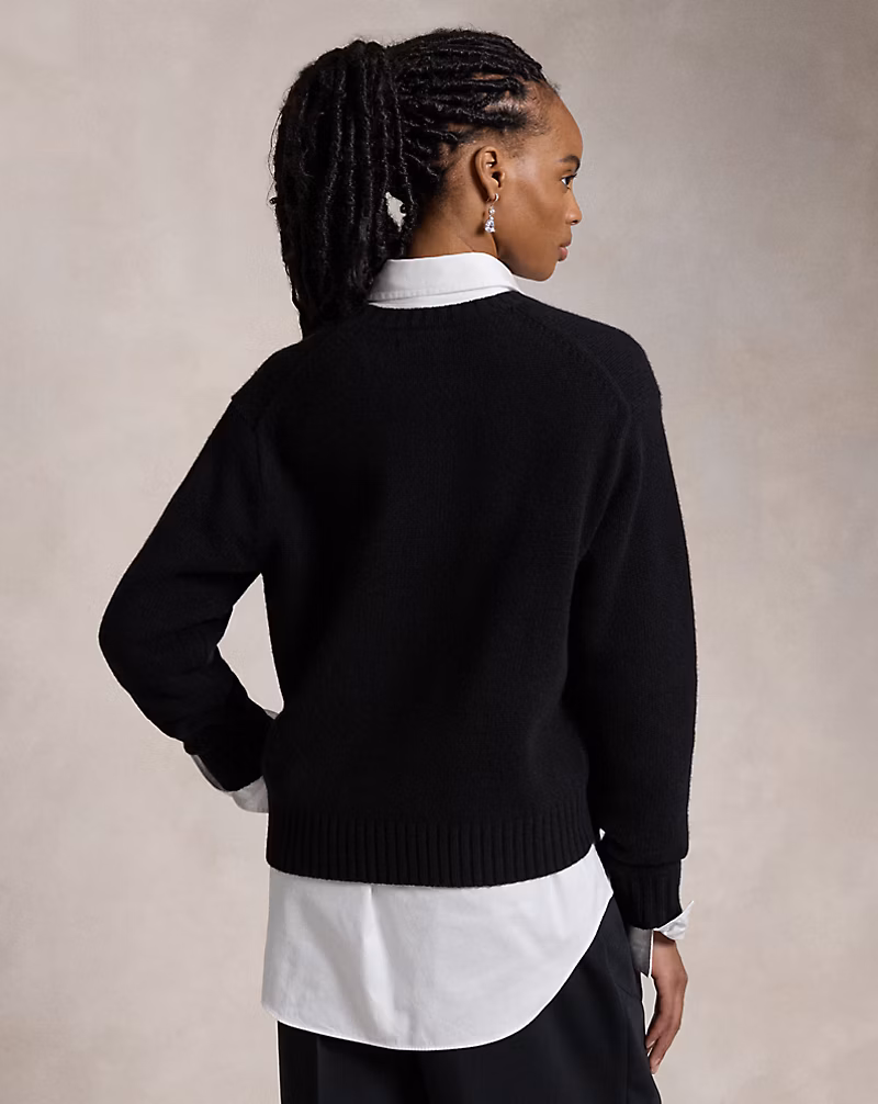 Polo Bear Wool-Cashmere Sweater