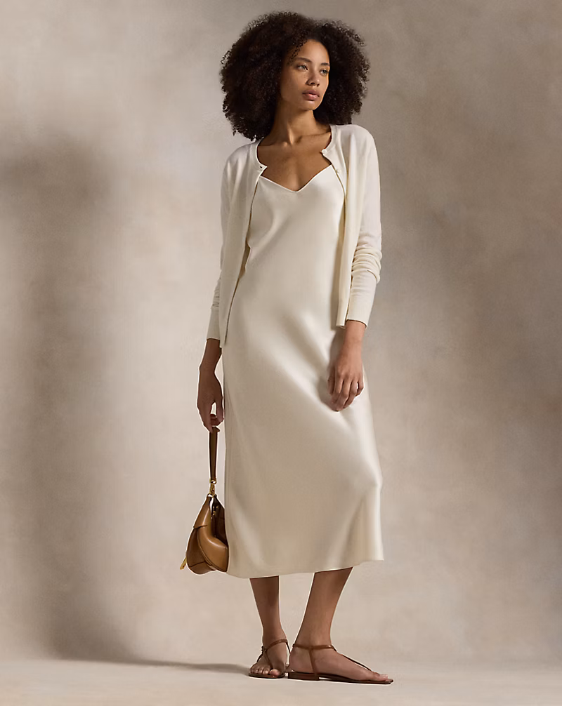 Ralph Lauren Cashmere Crewneck Cardigan