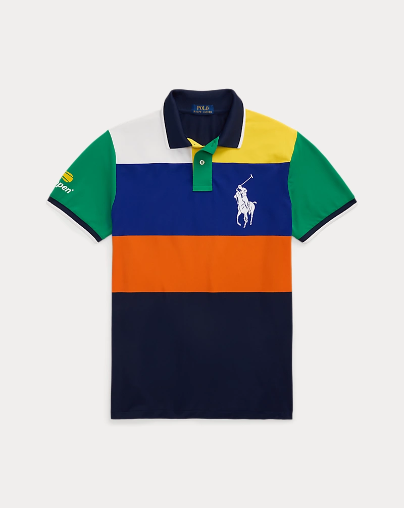 US Open Custom Slim Mesh Polo Shirt