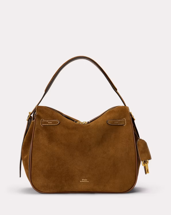 Polo ID Suede Satchel