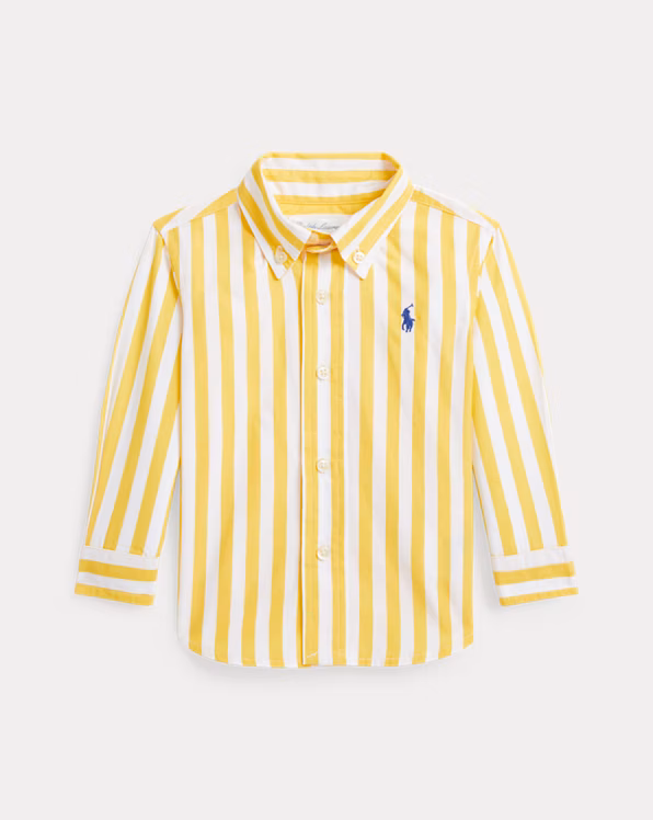 Striped Cotton Poplin Shirt