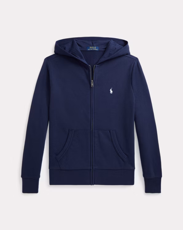 French Terry Full-Zip Hoodie
