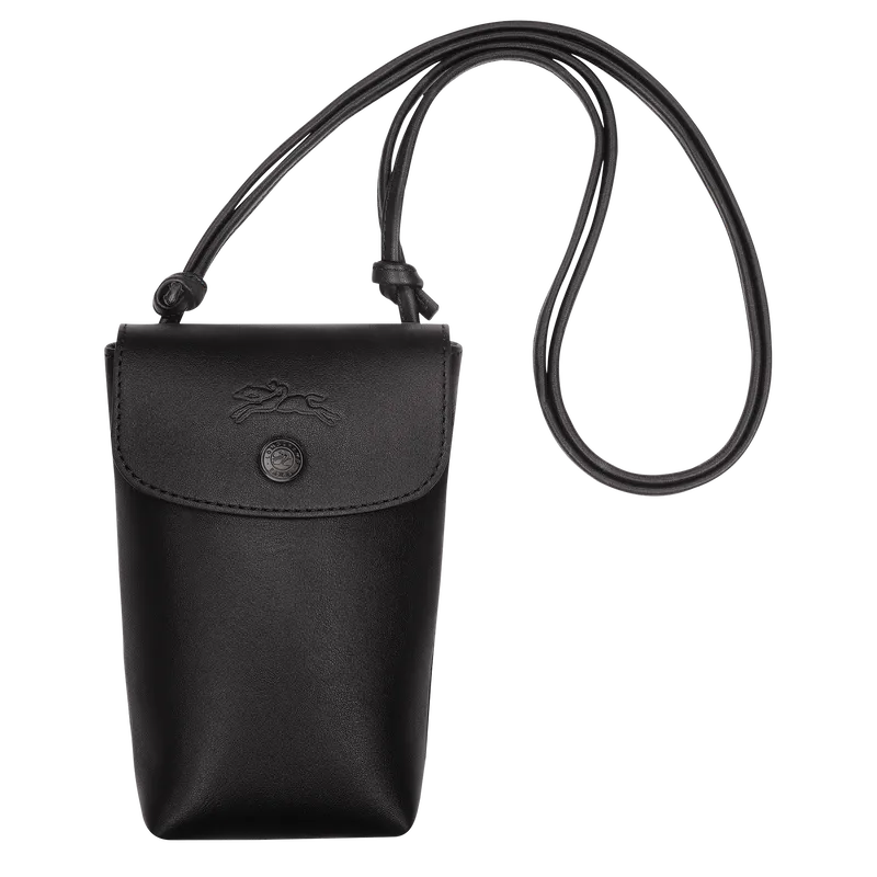 Le Pliage Xtra Phone case with leather lace